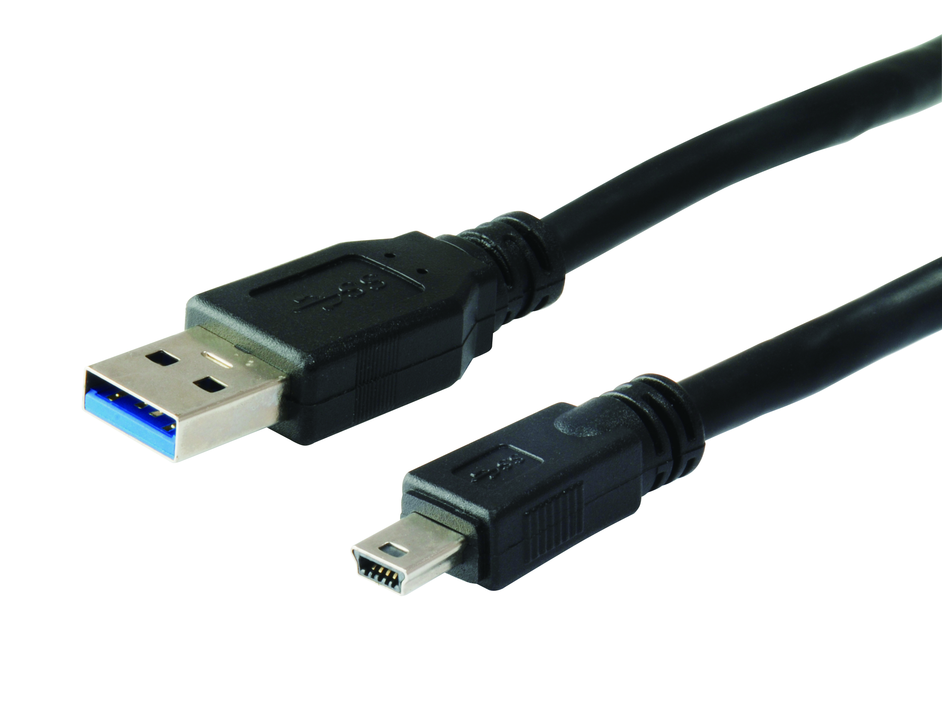 CONCEPTRONIC 4-Port Hub USB-A3.0/Mini-B ->4xA3.0 o.Netz. sw