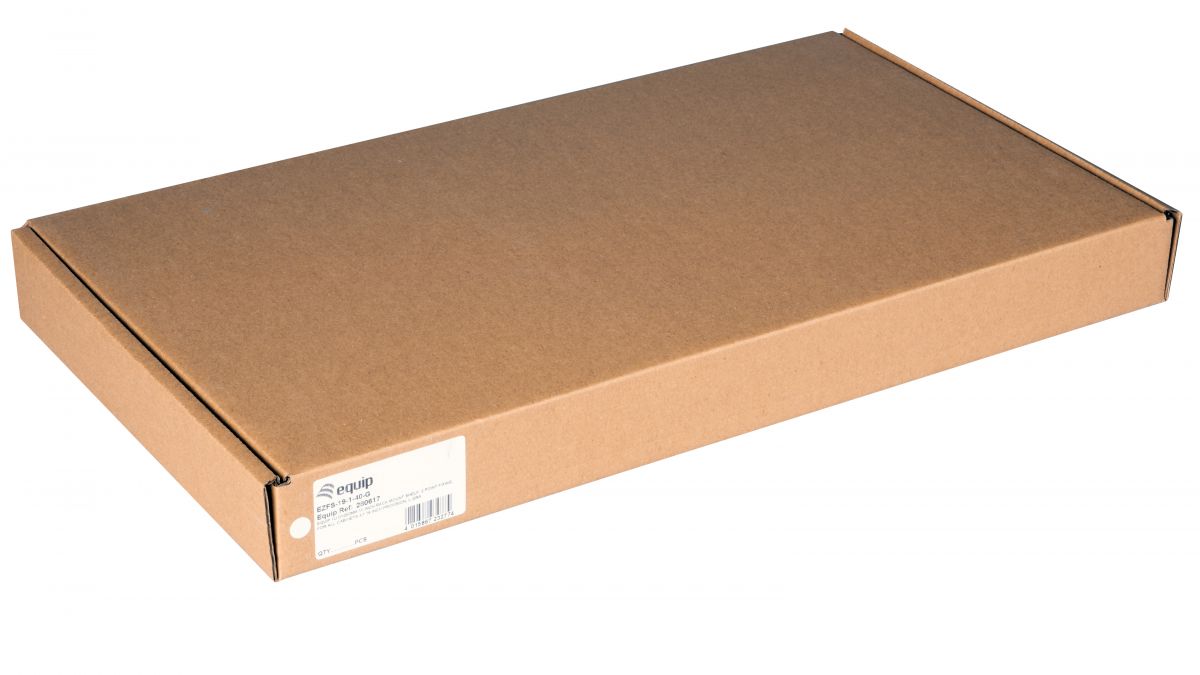 Equip 19 Fachboden fest für Serverschränke 25cm 1U grau