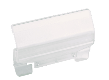 LEITZ Vollsichtreiter transparent, 50 St.