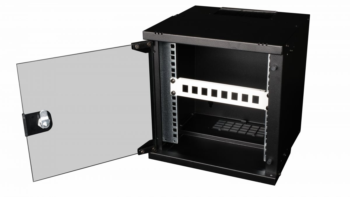 Equip 10 Patchpanel 8xRJ45 Keystone Jacks (leer) 1U grau
