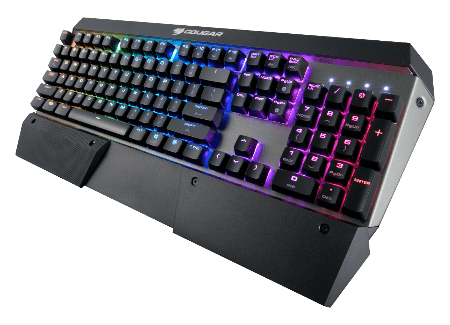 COUGAR Gaming Tastatur Attack X3 RGB Mech. Cherry MX silber