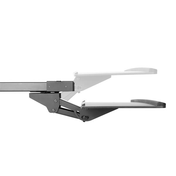 STARTECH.COM Under Desk Keyboard Tray - 26.4in Wide - Adjustable - Computer Keyboard Stand - Keyboard Shelf - Ergonomic Keyboard Tra