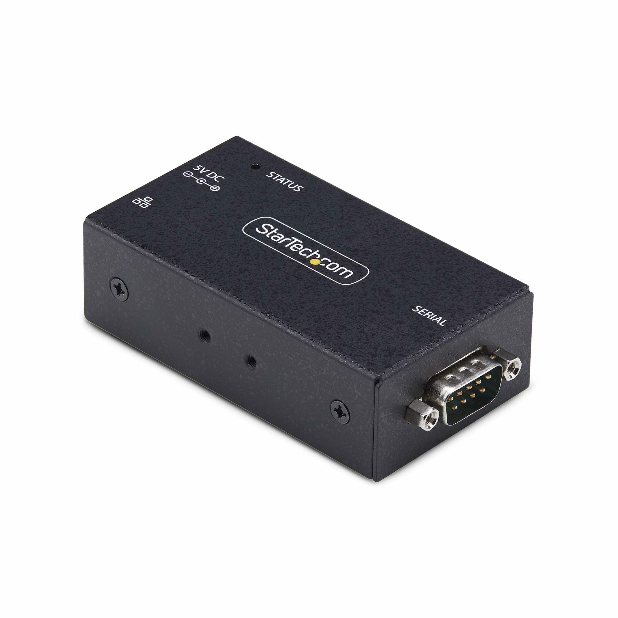 STARTECH.COM 1-Port Seriell auf Ethernet Adapter Serial TCP IP Server Wand/DIN Montage RS232 Ethernet Adapter/Konverter