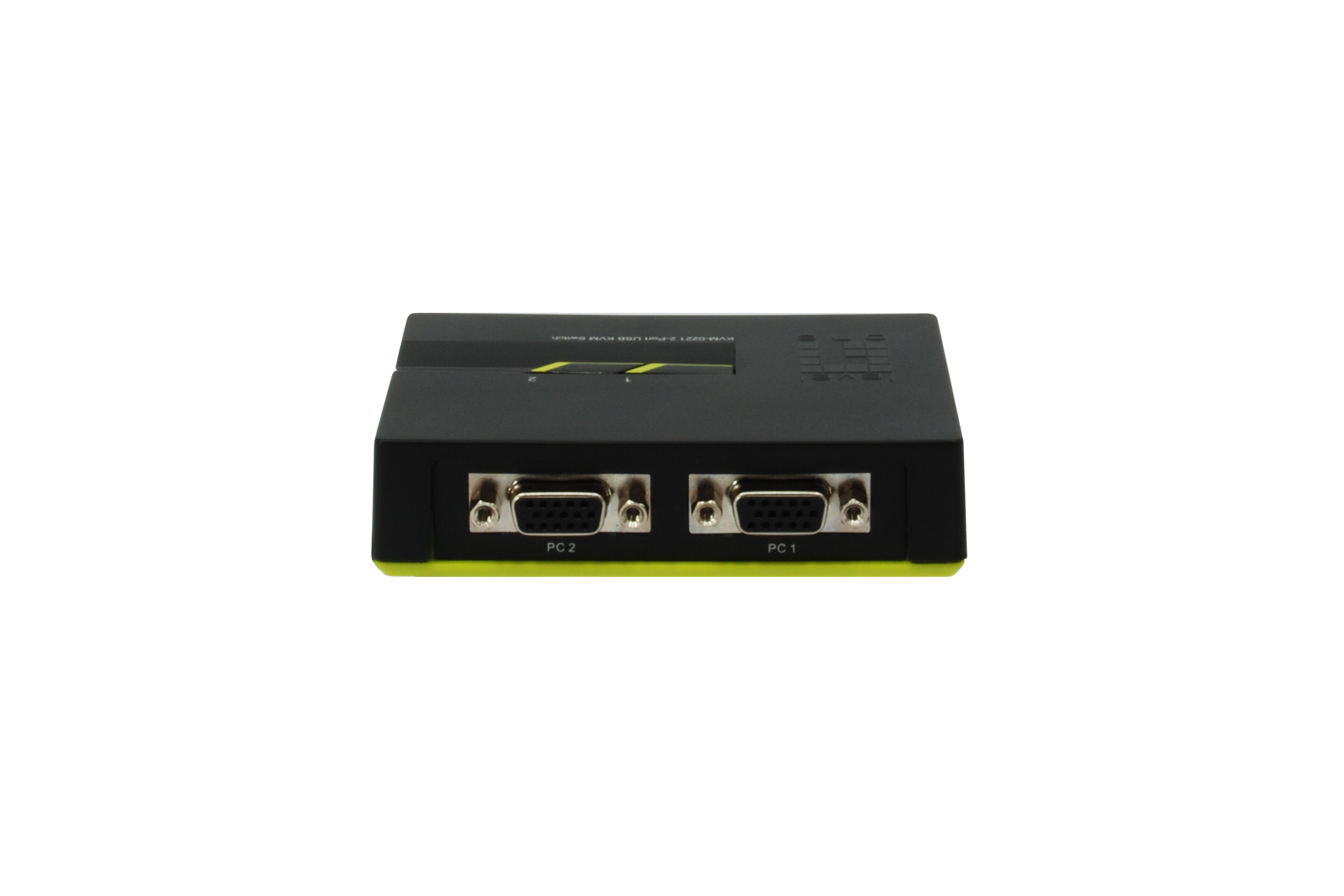 LevelOne KVM Switch 2-Port USB VGA audio support sw