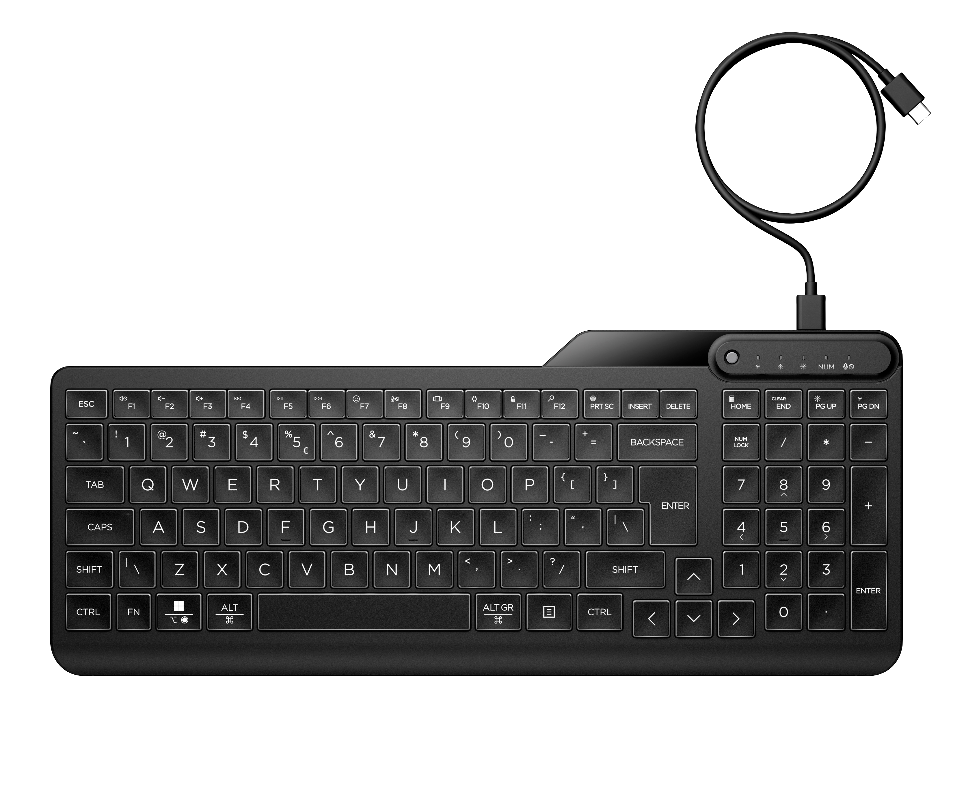HP 405 MULTI-DEVICE BACKLIT KEYBOARD