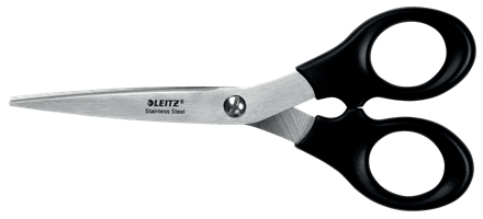 LEITZ Schere schwarz 16,5 cm