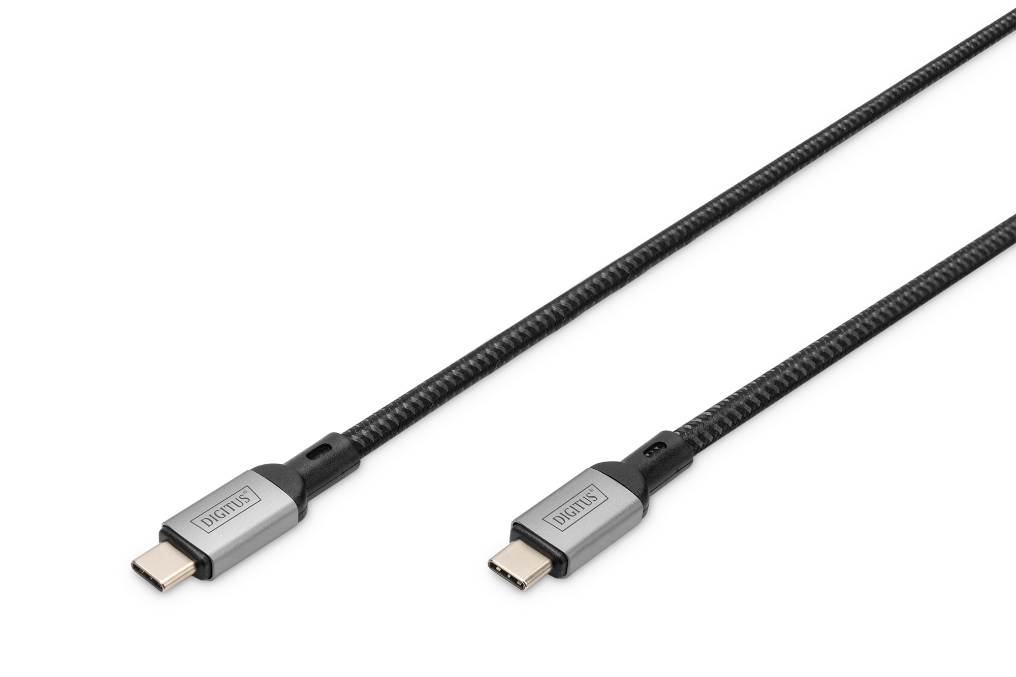 DIGITUS Anschlusskabel USB4.0/C -> C 20Gbit/s 3m schwarz