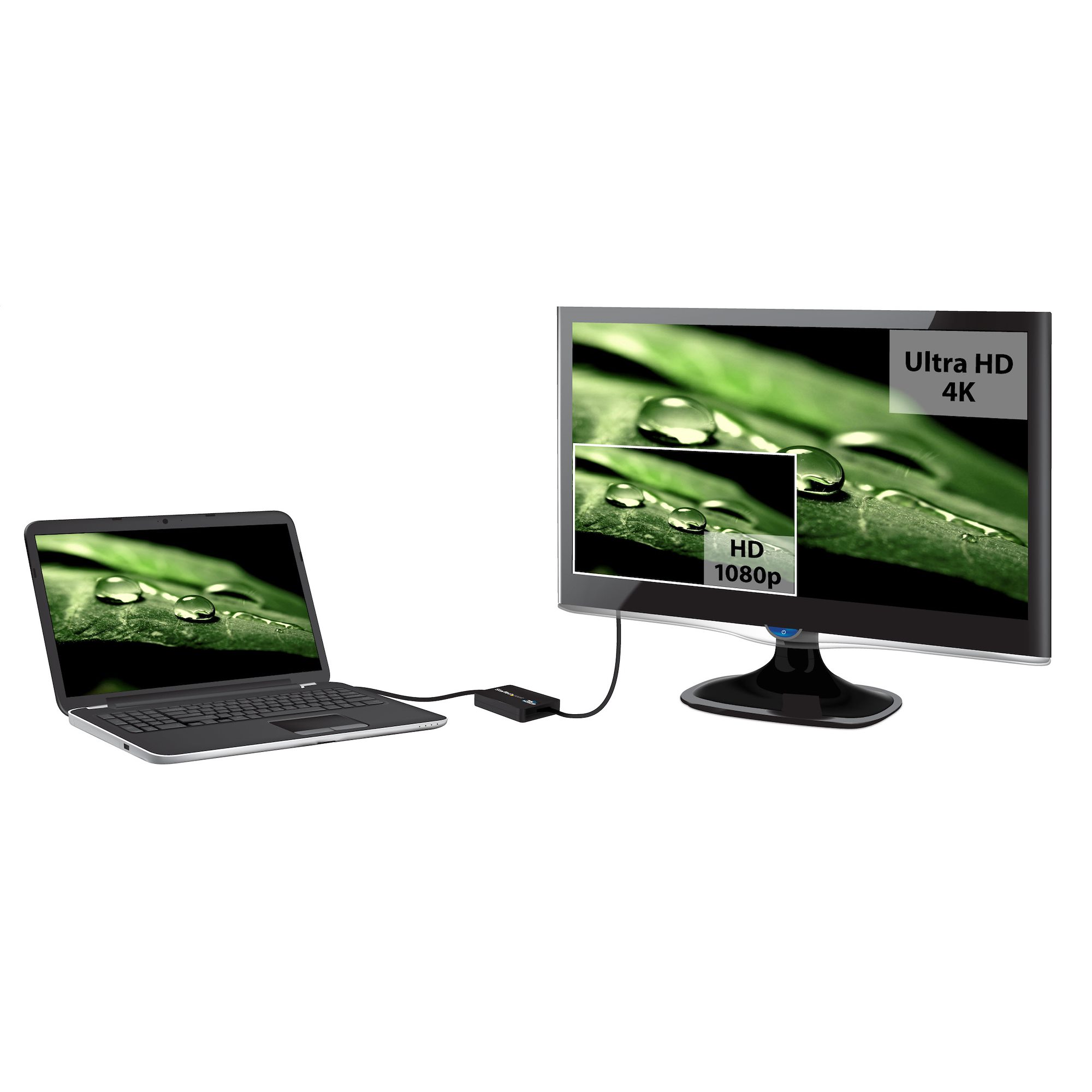 STARTECH.COM USB 3.0 auf 4k HDMI Adapter / Konverter - Externe Monitor Grafikkarte - DisplayLink Zertifiziert - Ultra HD 4k