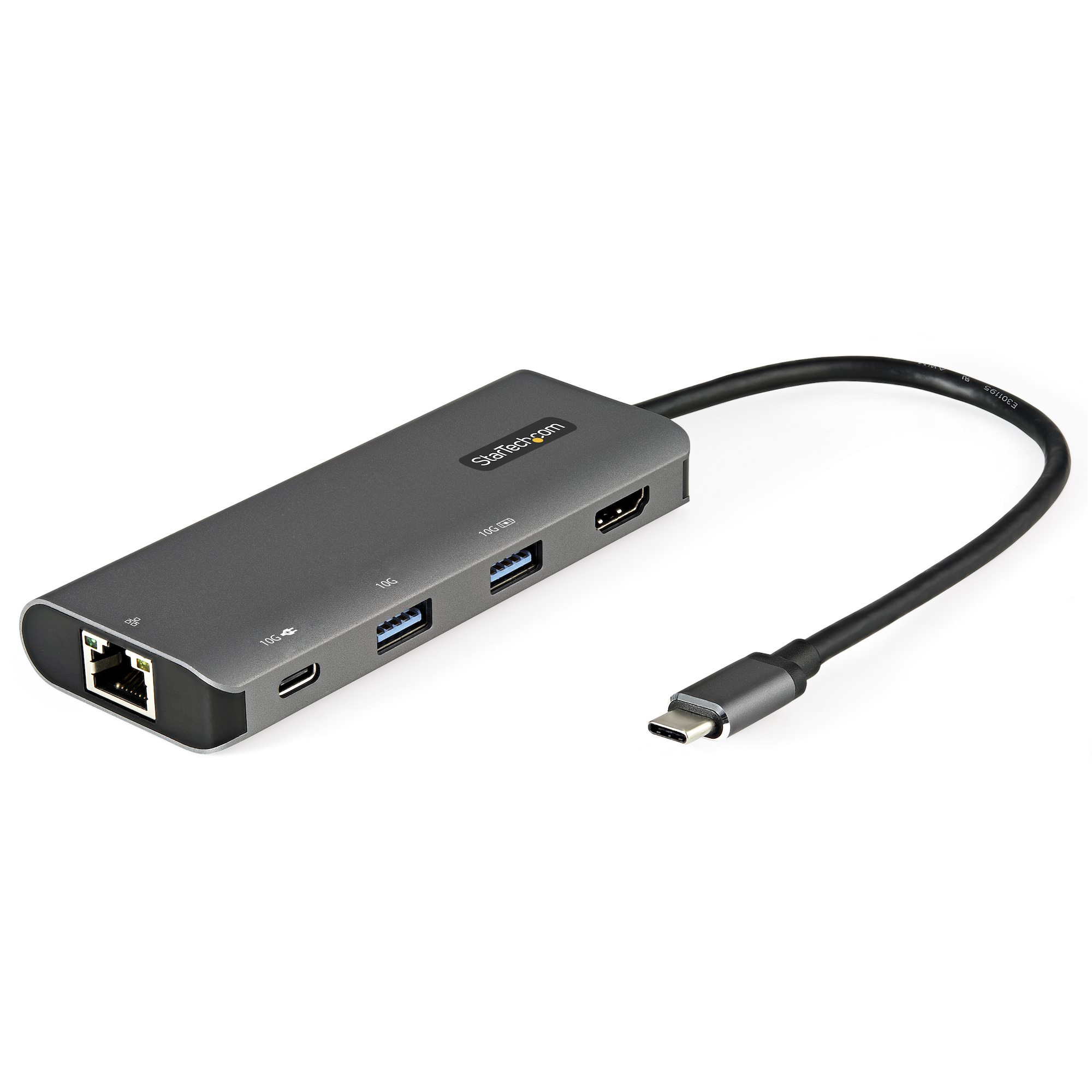 STARTECH.COM USB-C Multiport Adapter - 10Gbit/s USB3.1 Gen2mini Dock - 4K 30Hz HDMI - Stromversorgung 3.0 Passthrough - 100W