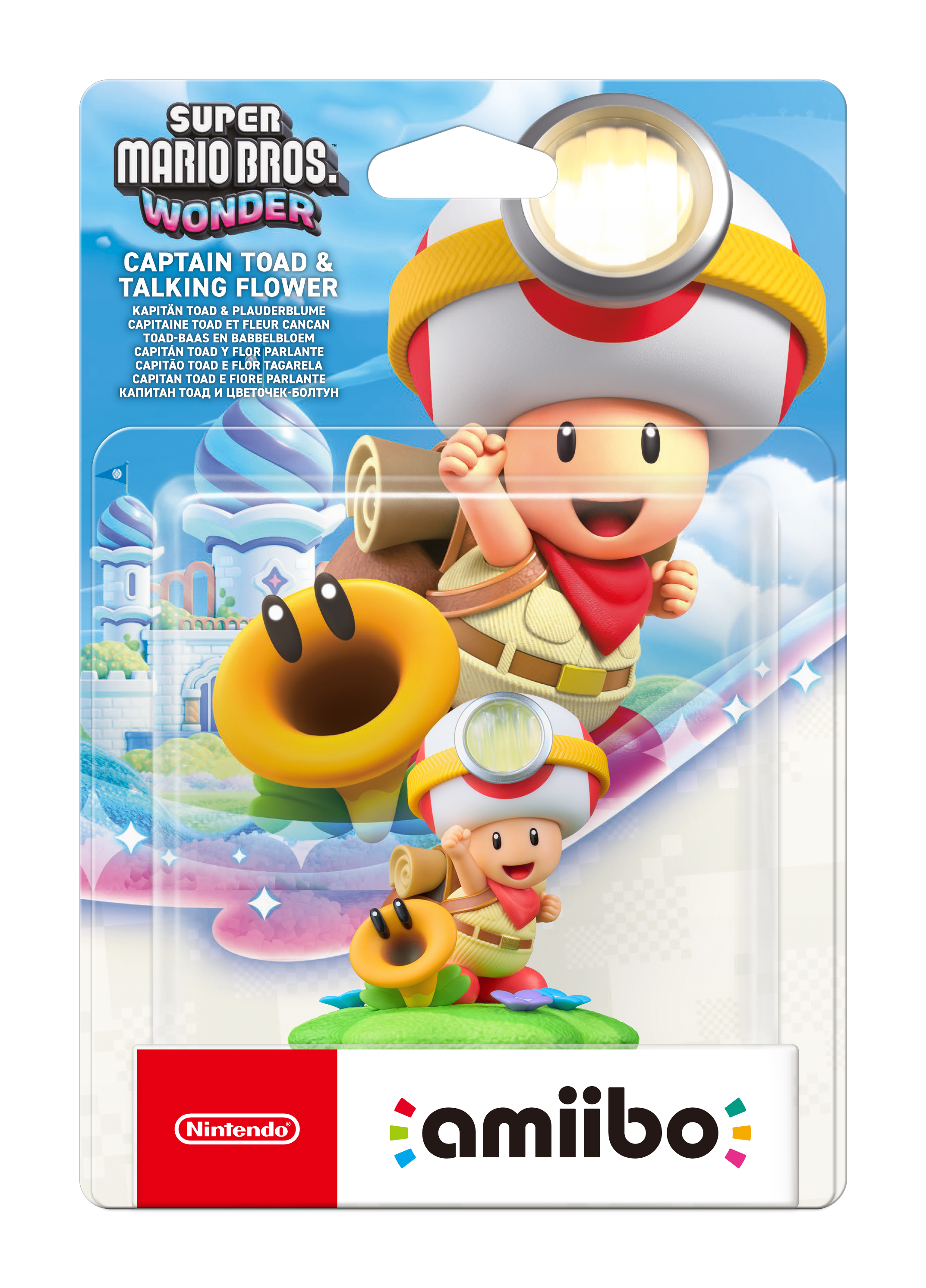 amiibo Kapitän Toad & Plauderblume-Spielfigur
