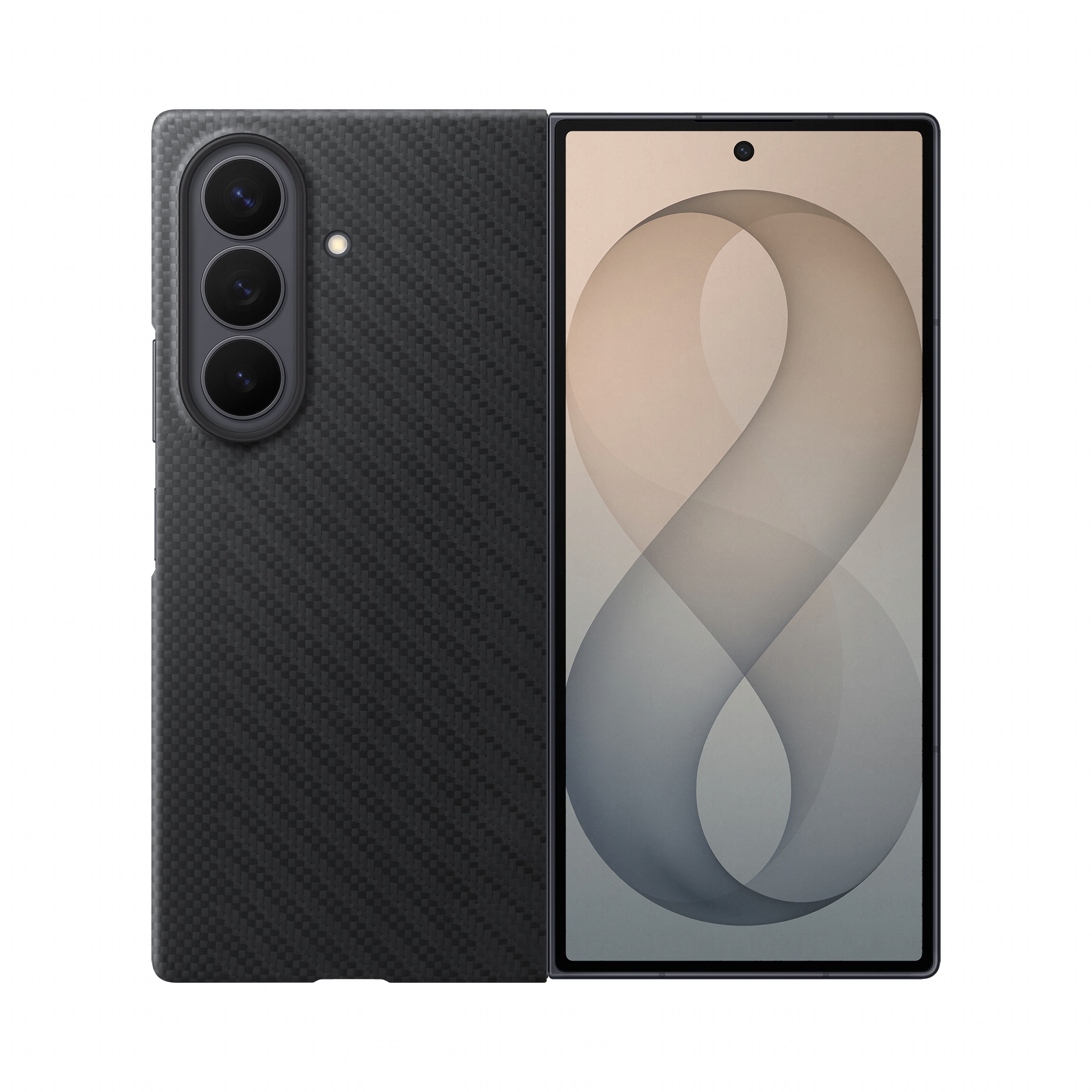 SAMSUNG Carbon Magnet Case für Galaxy Z Fold8 Ultra Black