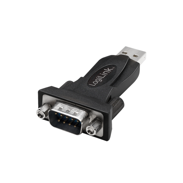 LogiLink USB 2.0 Adapter USB-A(m) zu DB9(RS232)(M)