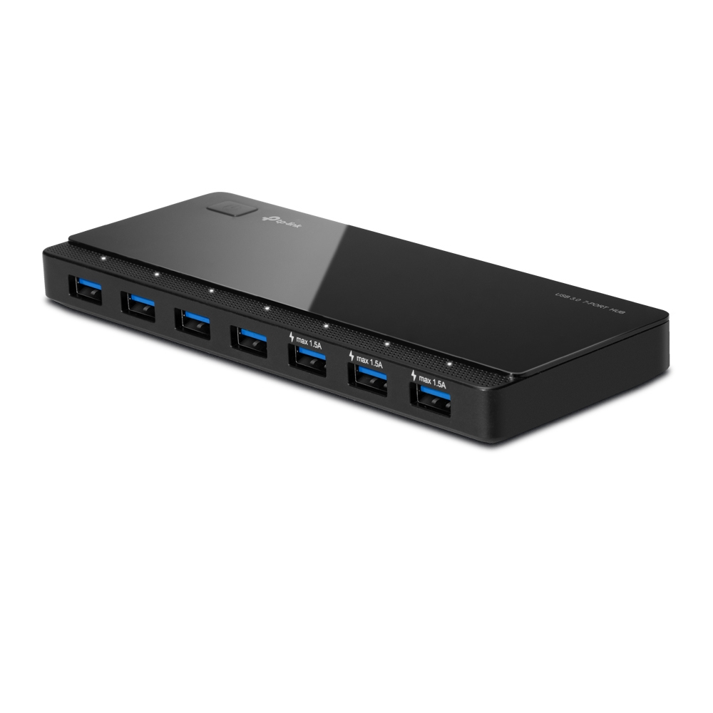 tp-link USB-Hub UH700 7-fach schwarz