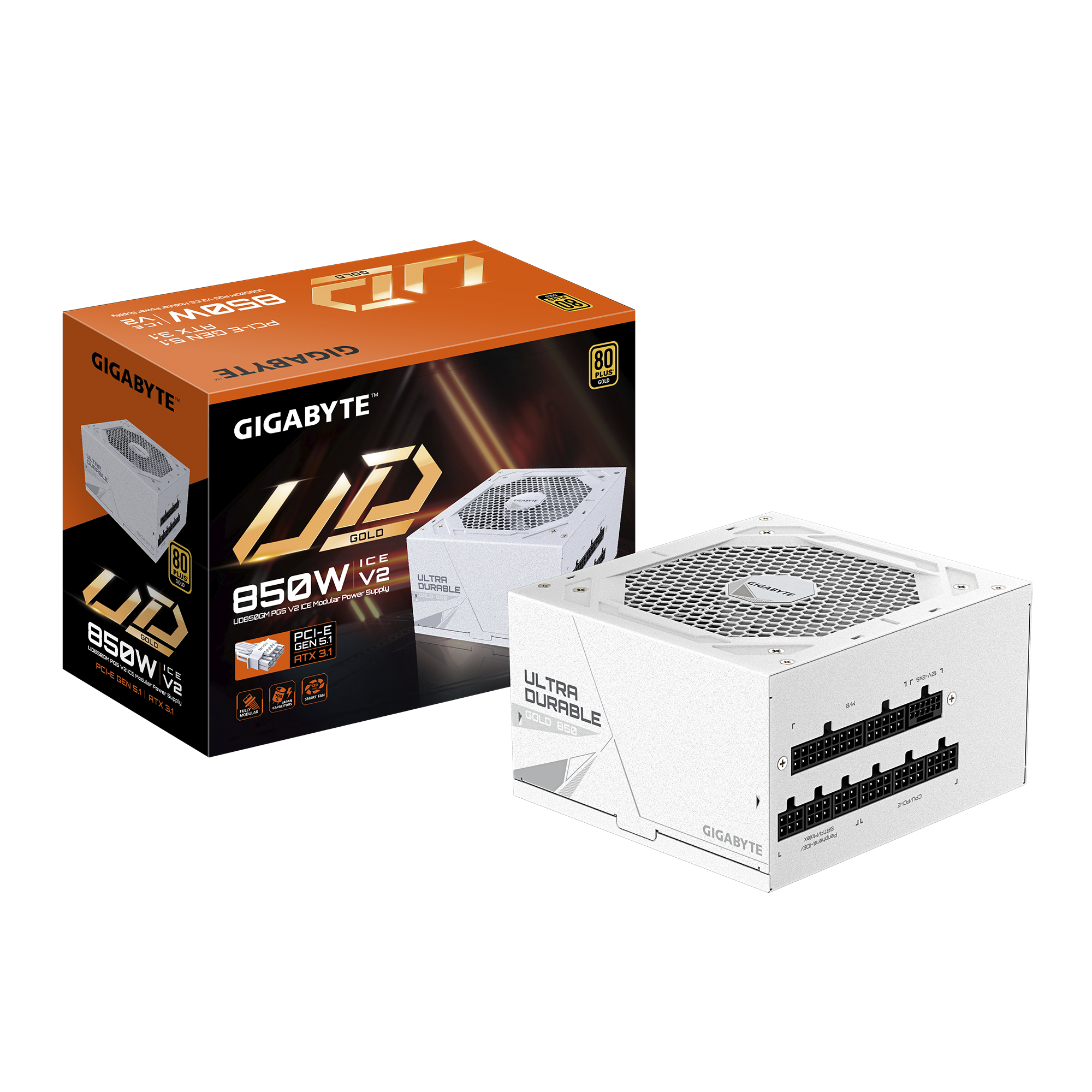 Gigabyte Netzteil UD850GM PG5 ICE 850Watt