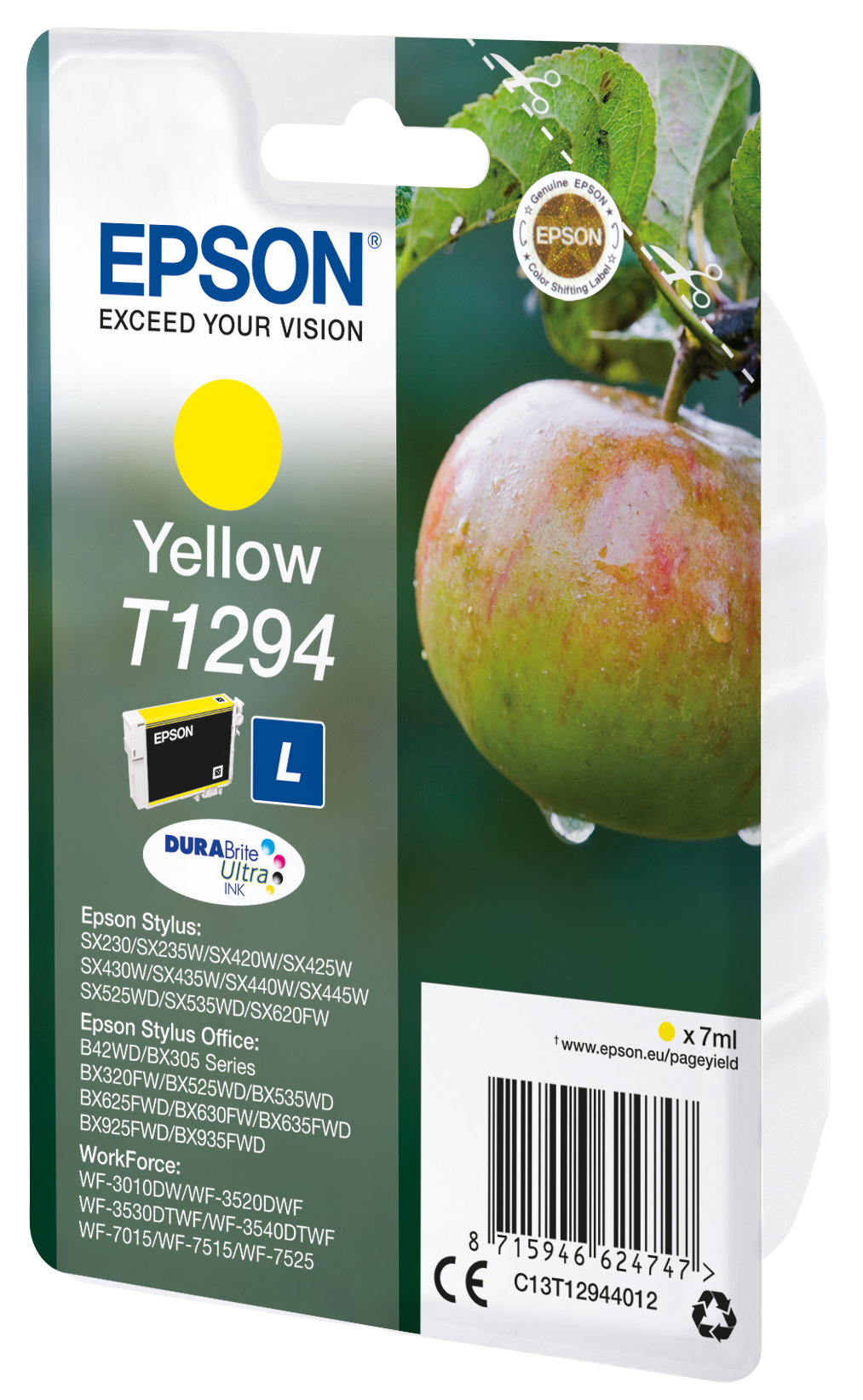 EPSON T1294L (Apfel) gelb Druckerpatrone