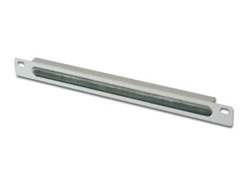 DIGITUS Kabelbürstenleiste 0,5HE 10 254mm grau