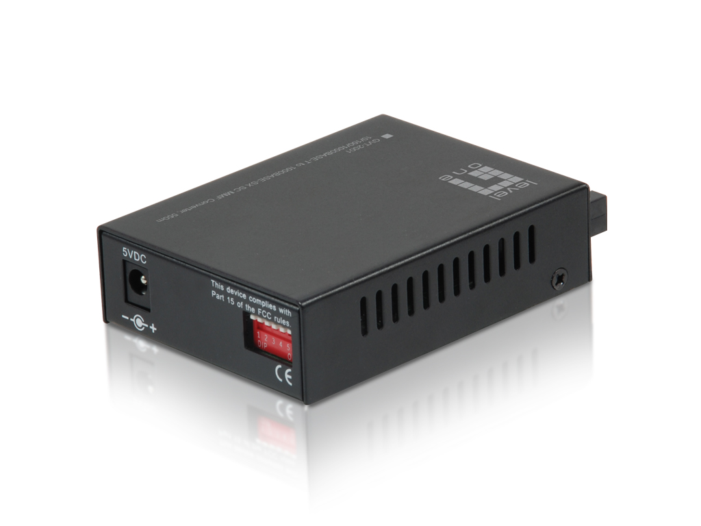LevelOne Media Konverter RJ45->SC GE MM 850nm 550m