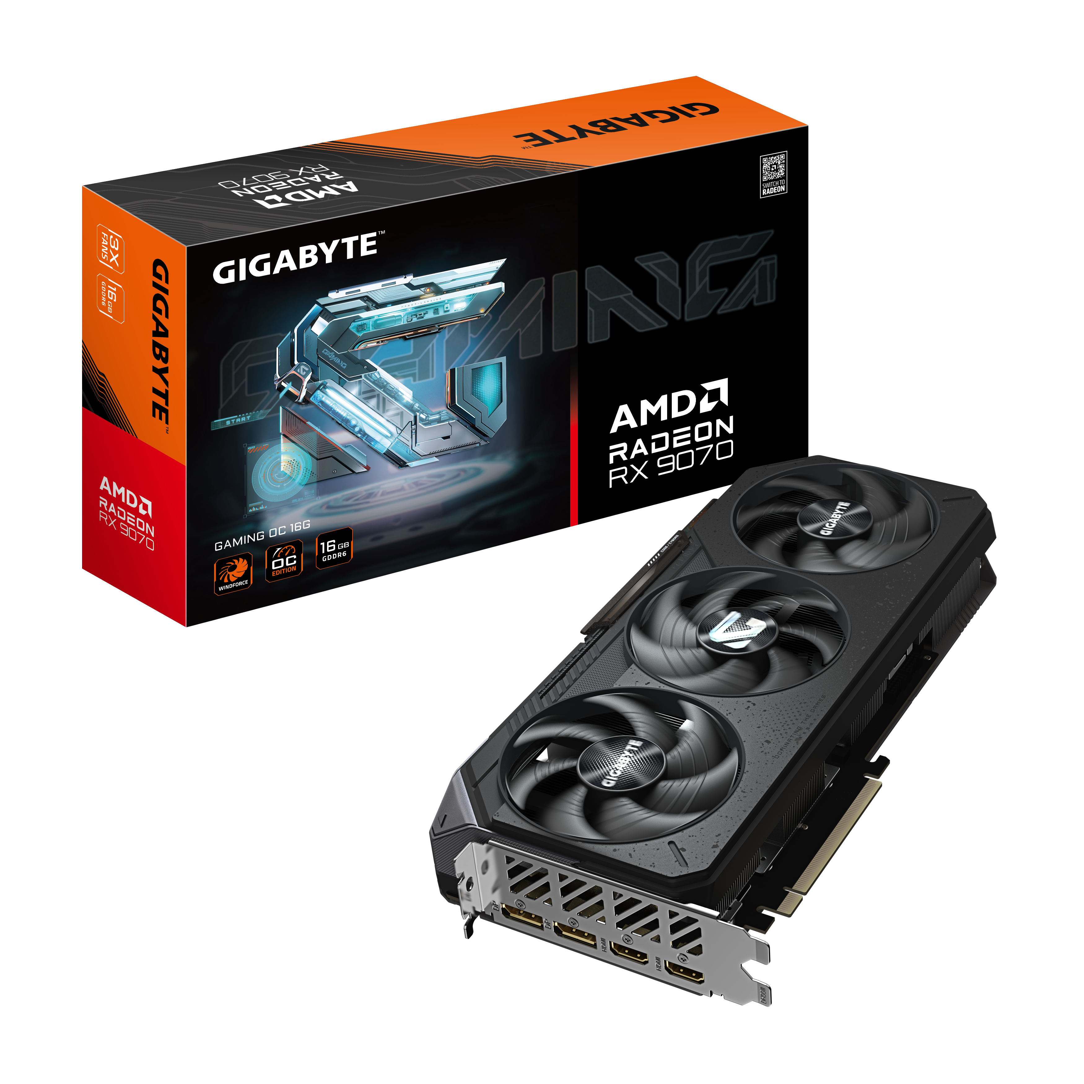 Radeon RX 9070 Gaming OC, Grafikkarte