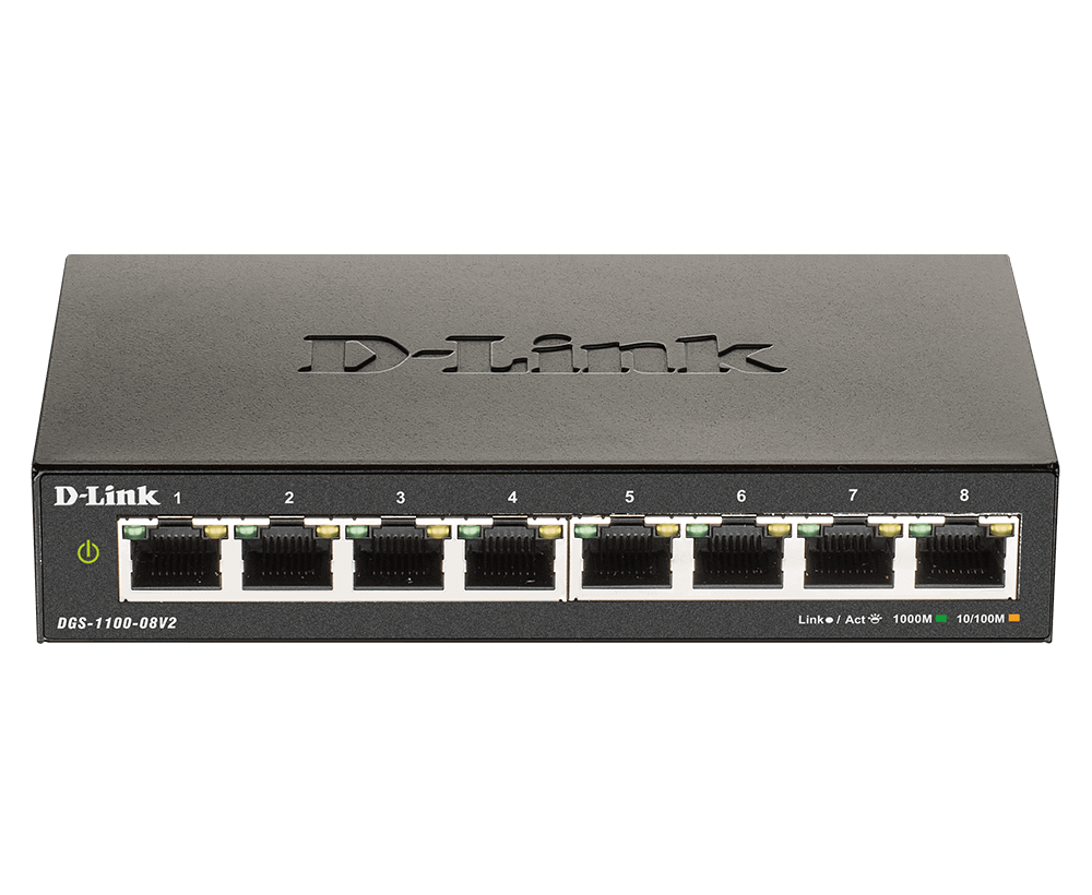 Switch D-Link DGS-1100-08V2/E 5*GE retail