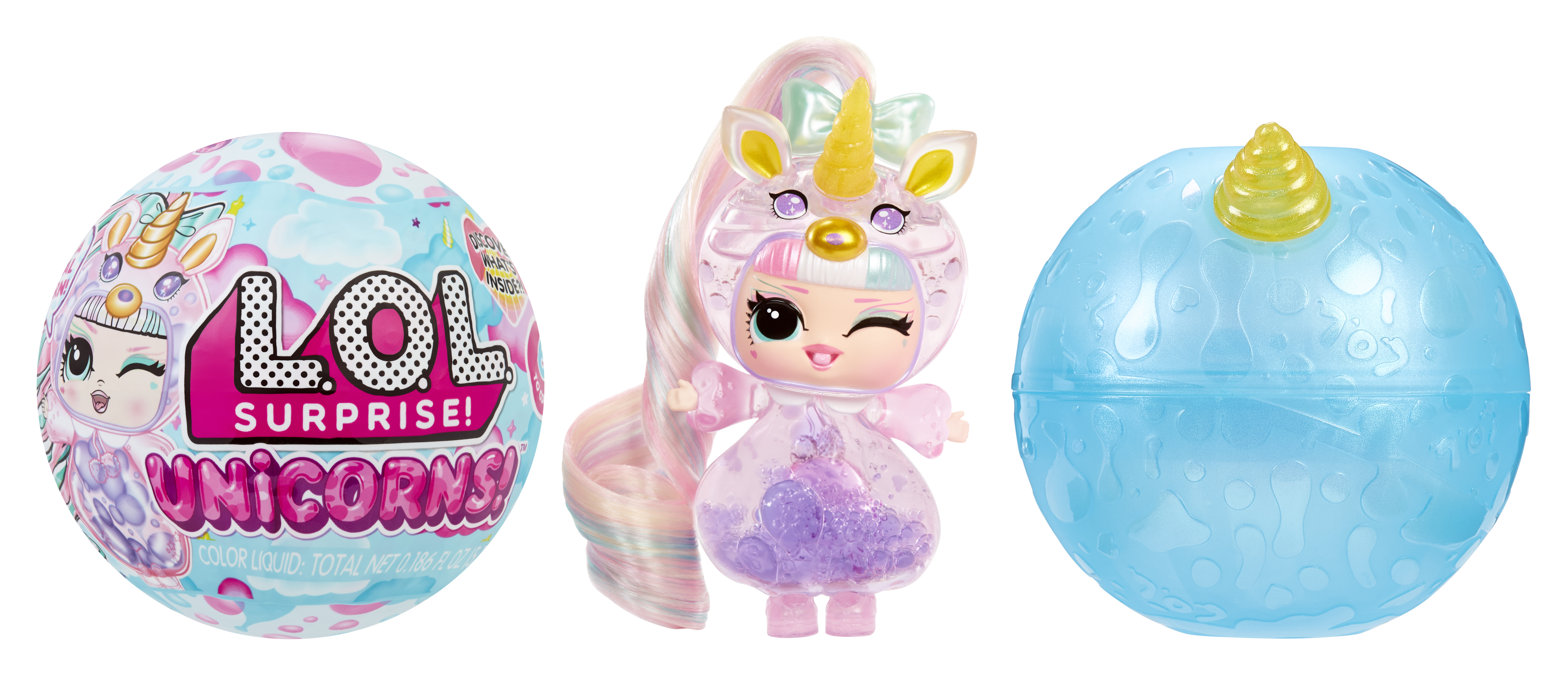 L.O.L. Surprise Unicorn Tots Make-Your-Own Unicorn Doll, Spielfigur