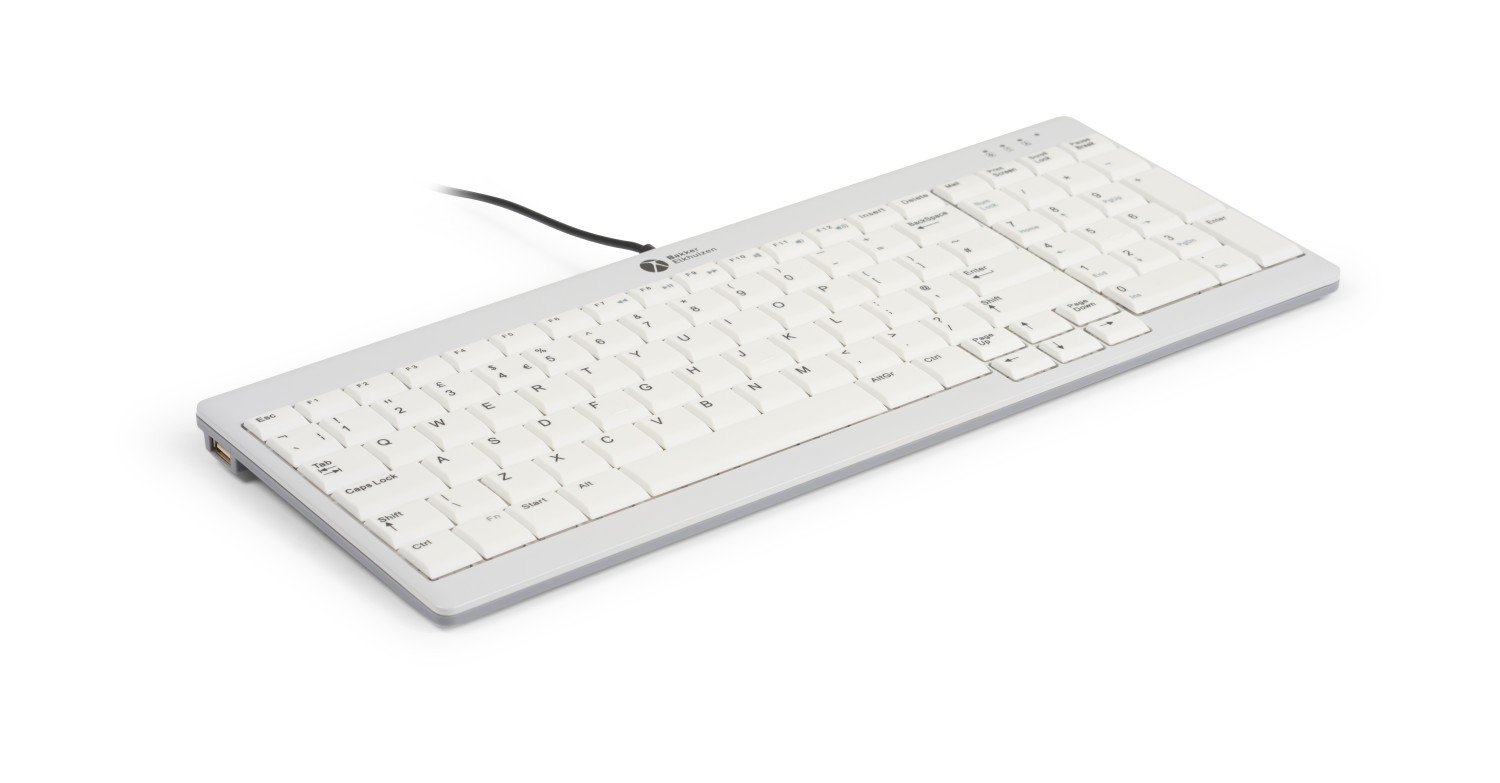 BakkerElkhuizen Tastatur Ultraboard 960 V2 Compact DE Layout retail