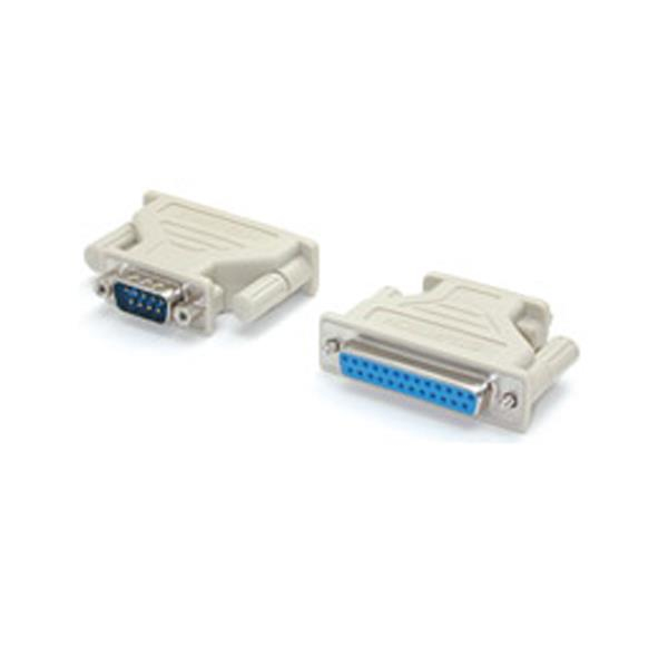DB9 TO DB25 SERIAL ADAPTER .