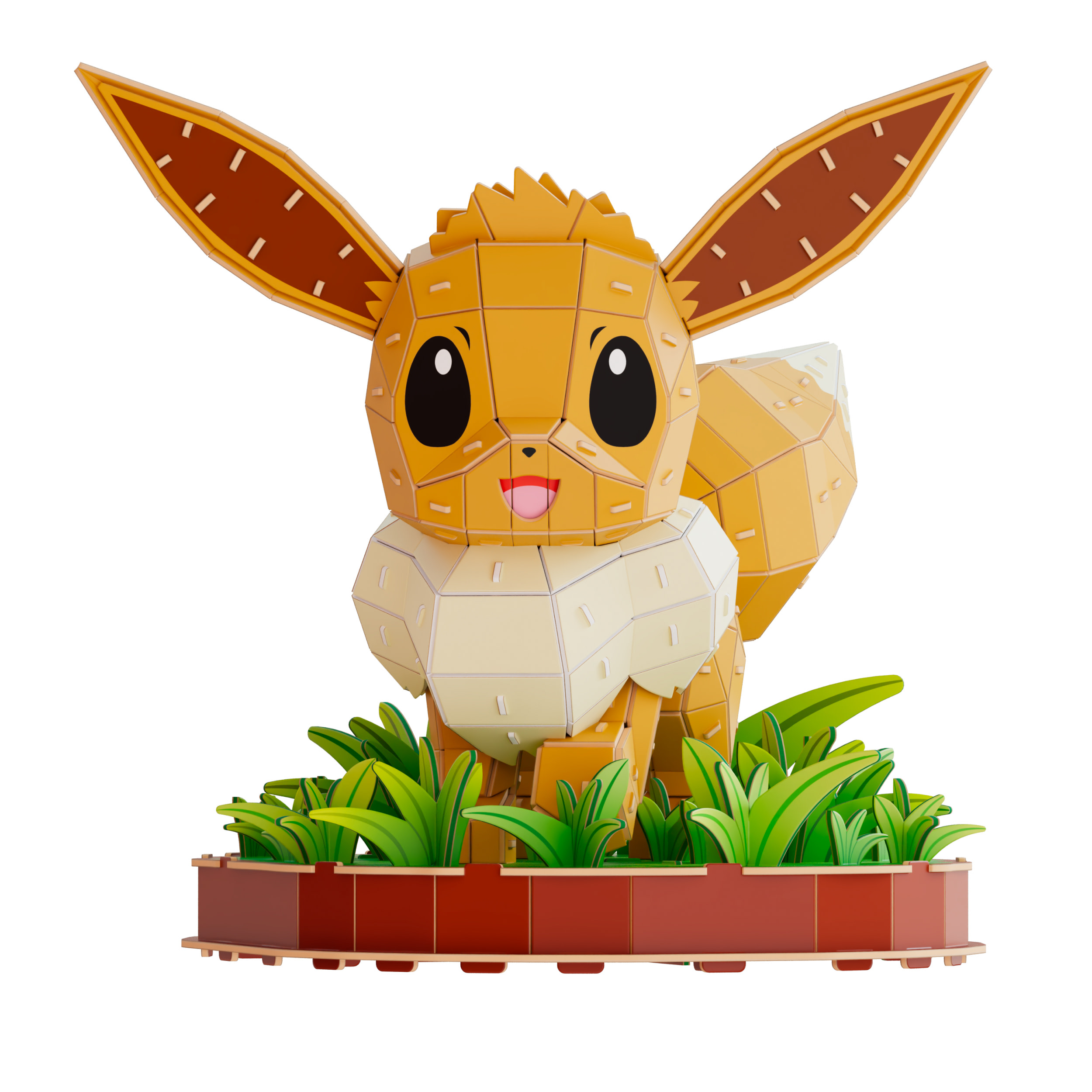 4D Build - Pokémon Evoli, Modellbau