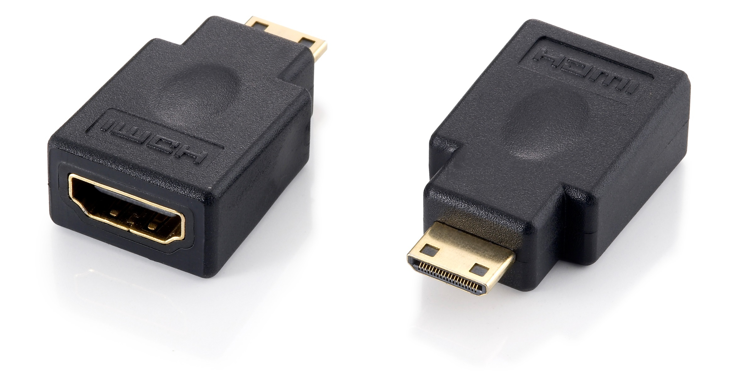 Equip Mini HDMI->HDMI 1920x1080/60Hz St/Bu schwarz