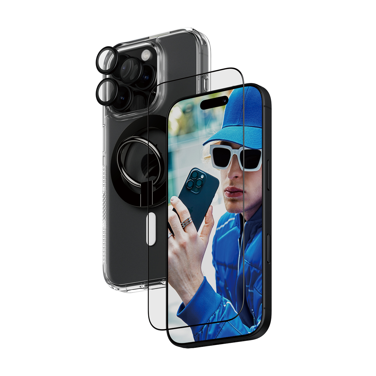 PANZERGLASS 4-IN-1 PROTECTION BUNDLE IPHONE 16 6.3INCH PRO