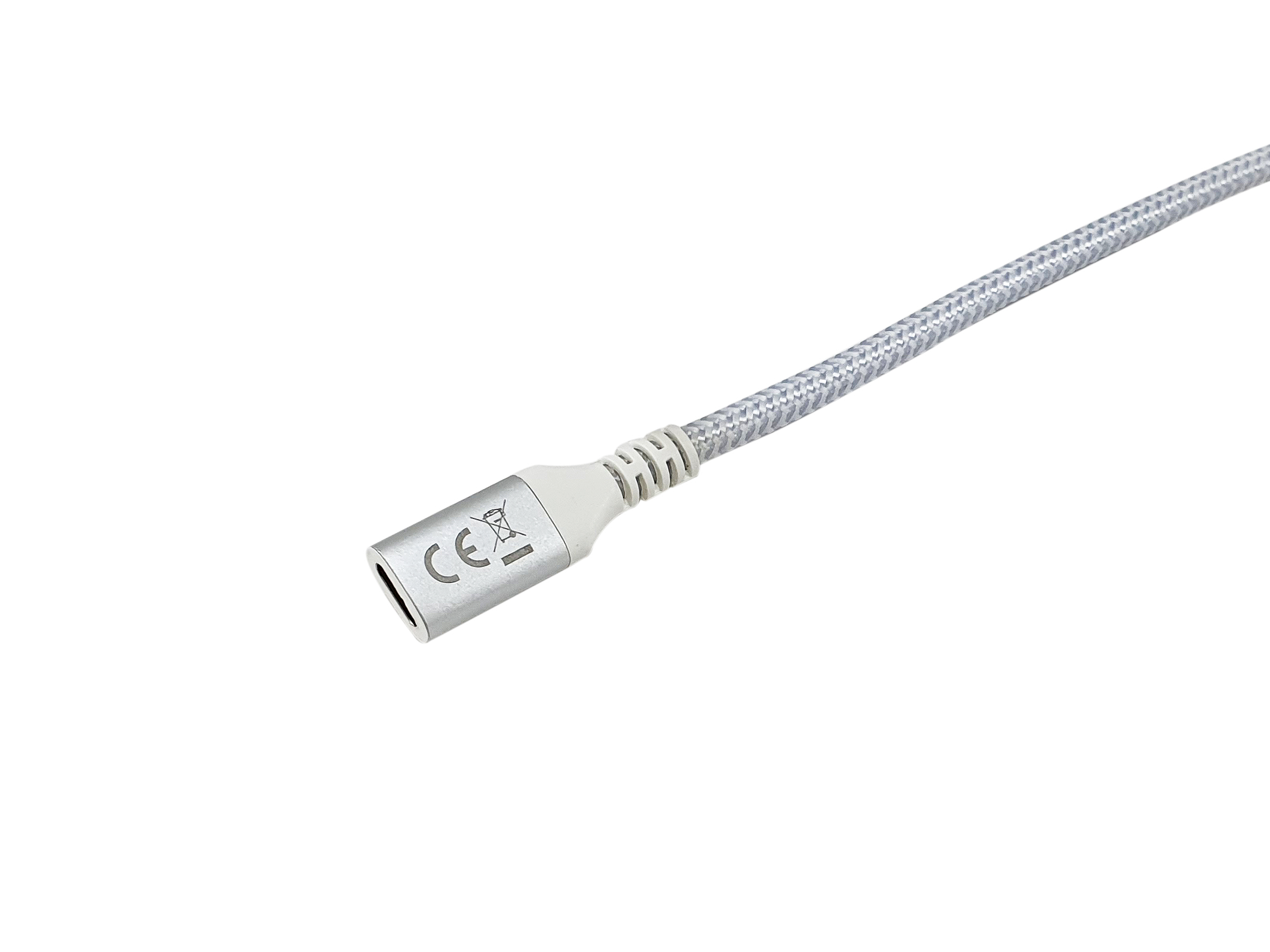 Equip Kabel USB-C3.2->C Gen2 Erweiter. St/Bu 1.00m weiß