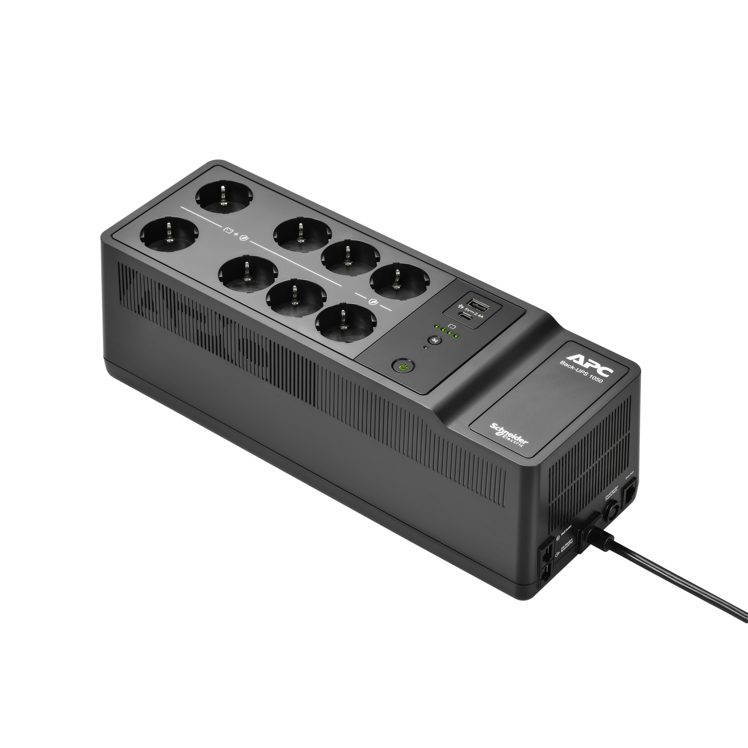 APC Back-UPS UPS wall mountable / surface mountable AC 230V 600Watt 1050VA output connectors 10