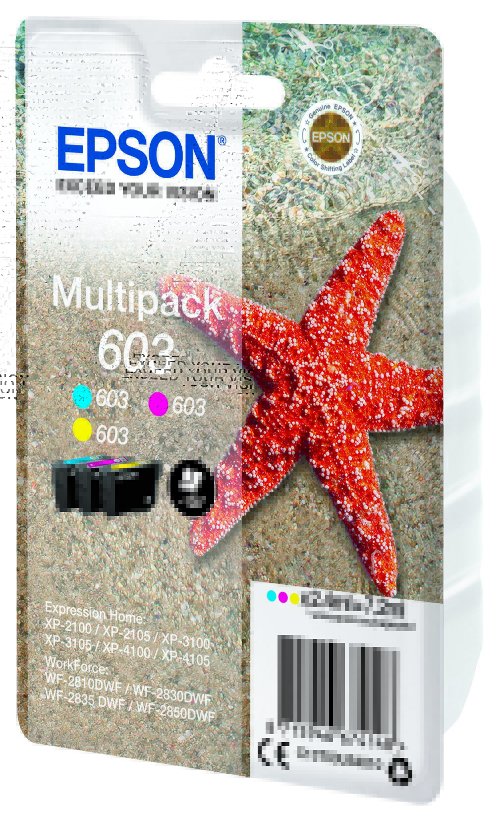 EPSON 1LB Multipack 3-colours 603 Ink w/s