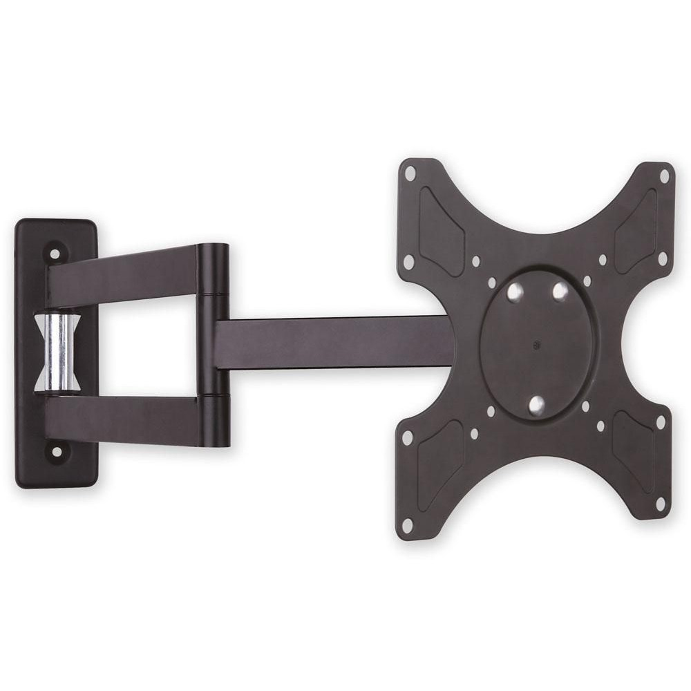 Techly Wandhalterung LCD 19-37 neig/drehbar 3 Gelenke schw