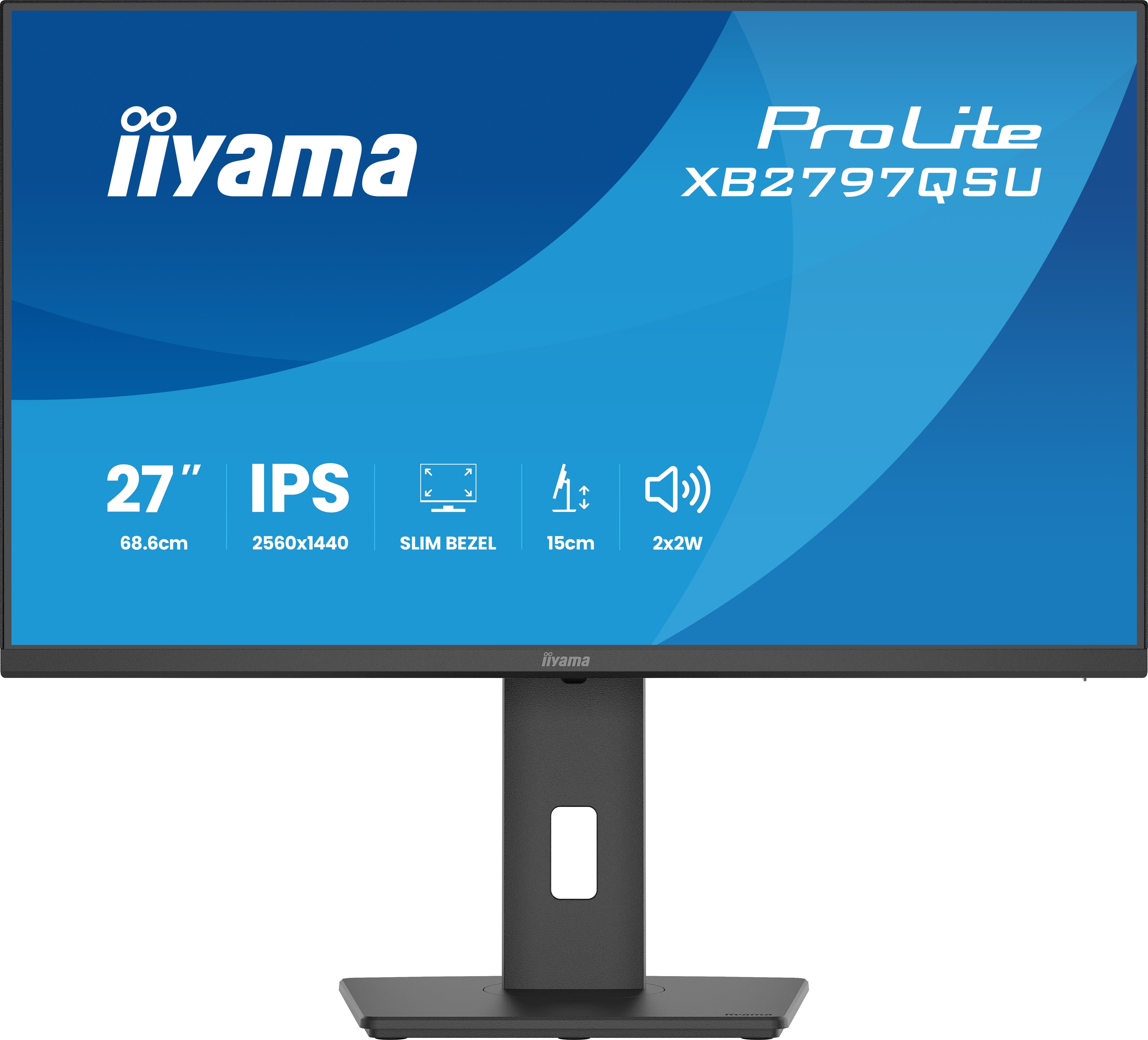 IIYAMA 68.6cm (27) XB2797QSU-B1 16:9 2xHDMI+DP+2xUSB-C