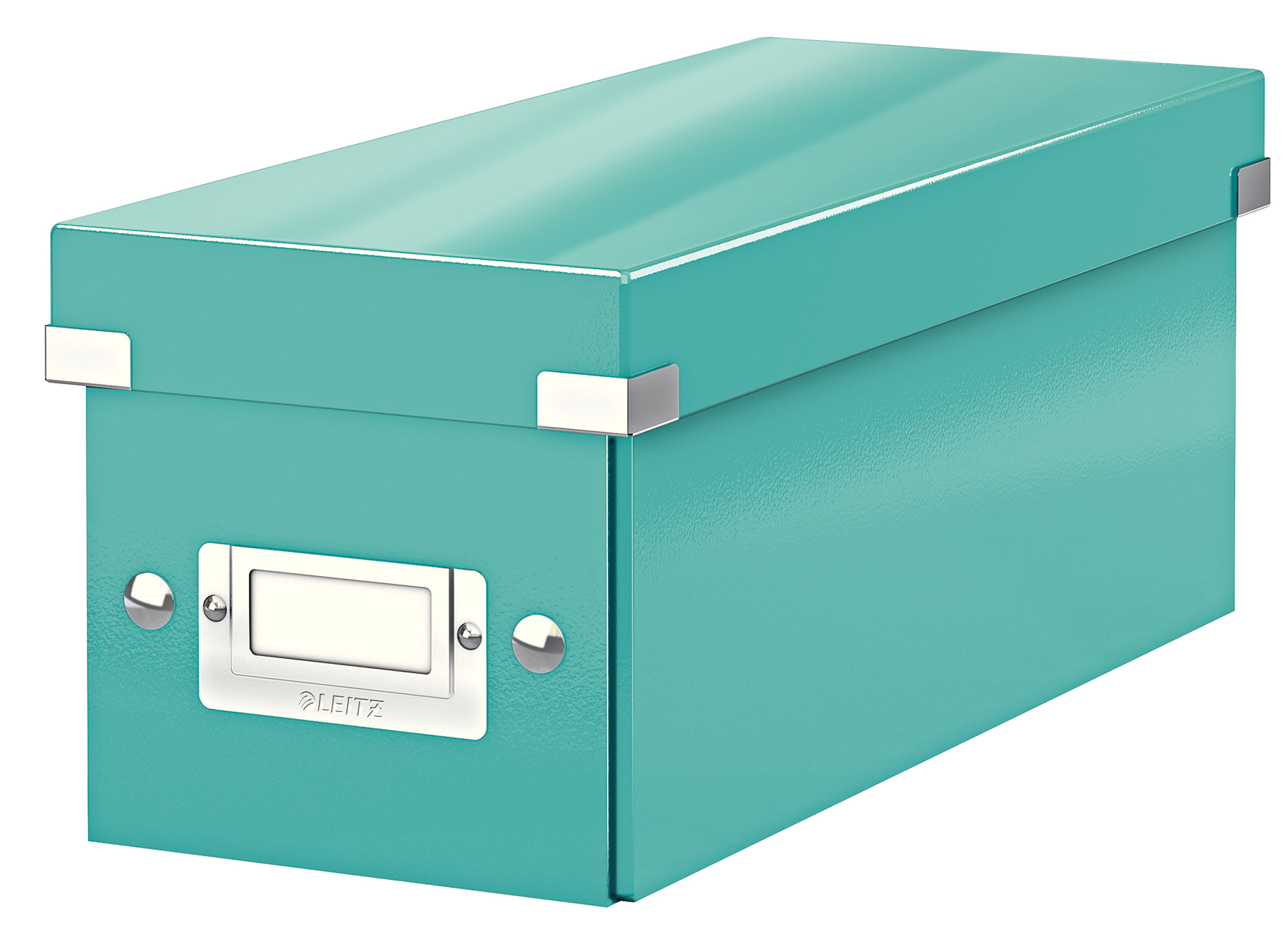 LEITZ CD-/DVD-Box Click & Store blau, 1 St.