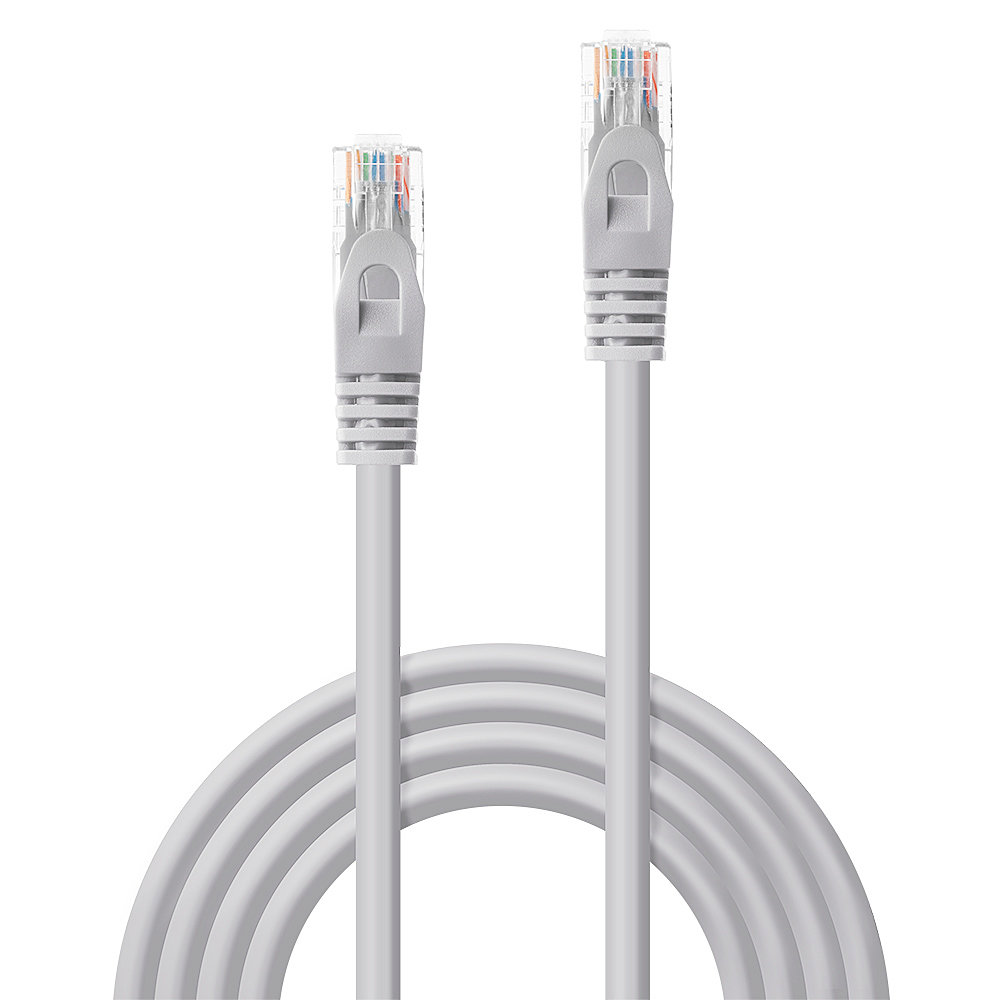 1M CAT.6 U/UTP GRAU NETZWERKKABEL