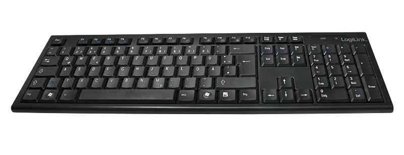 Keyboard & Mouse LogiLink Wireless black (ID0104)