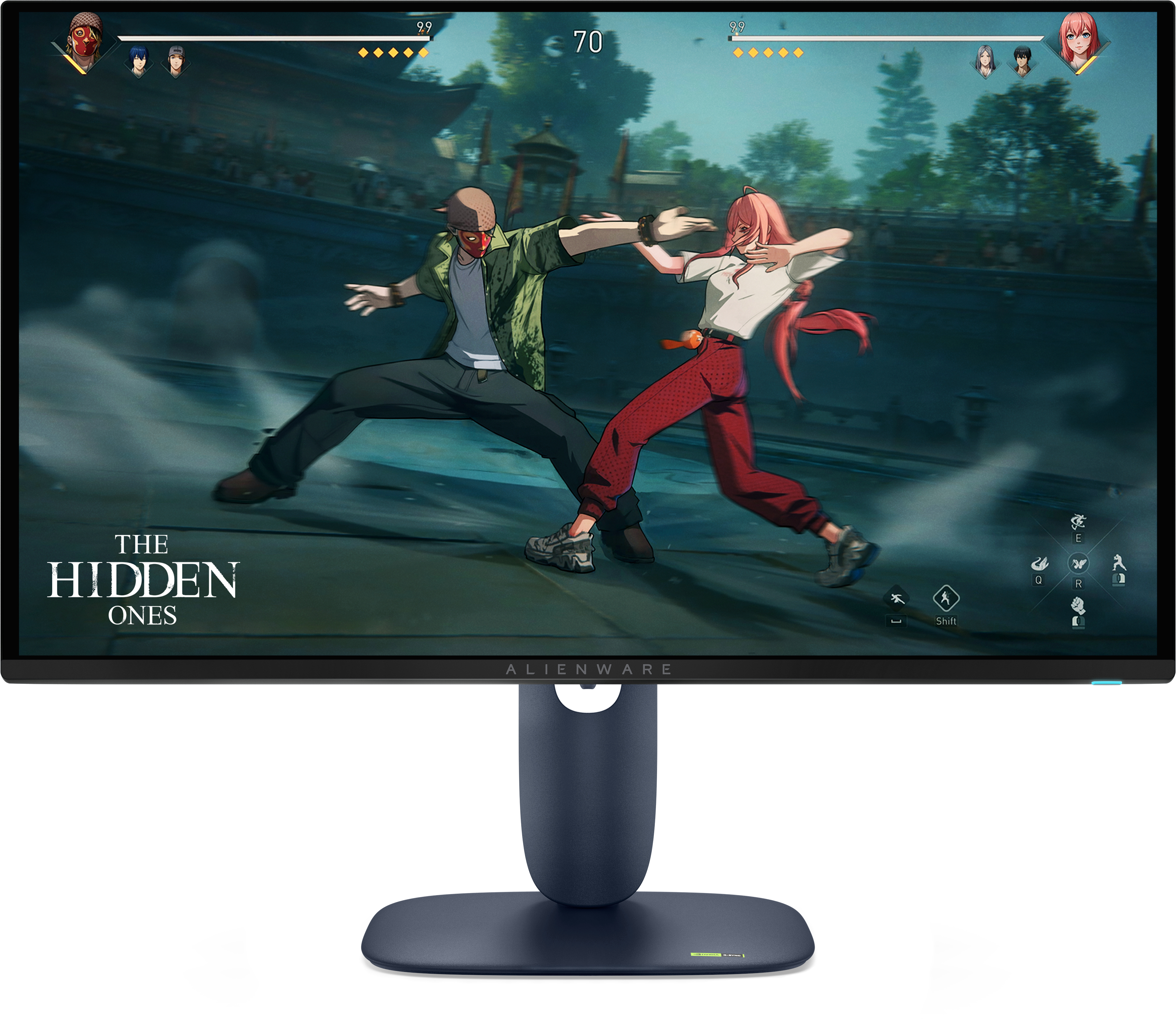 DELL Alienware 27 280Hz QD-OLED Monitor AW2725D 67,82cm 26,7Zoll QHD 2560x1440 16:9 1000cd/m2 HDMI DP USB