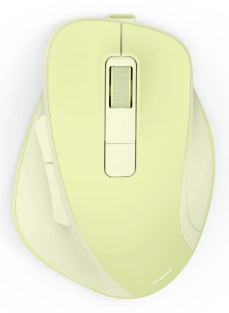 hama WM-500 Maus ergonomisch kabellos grün