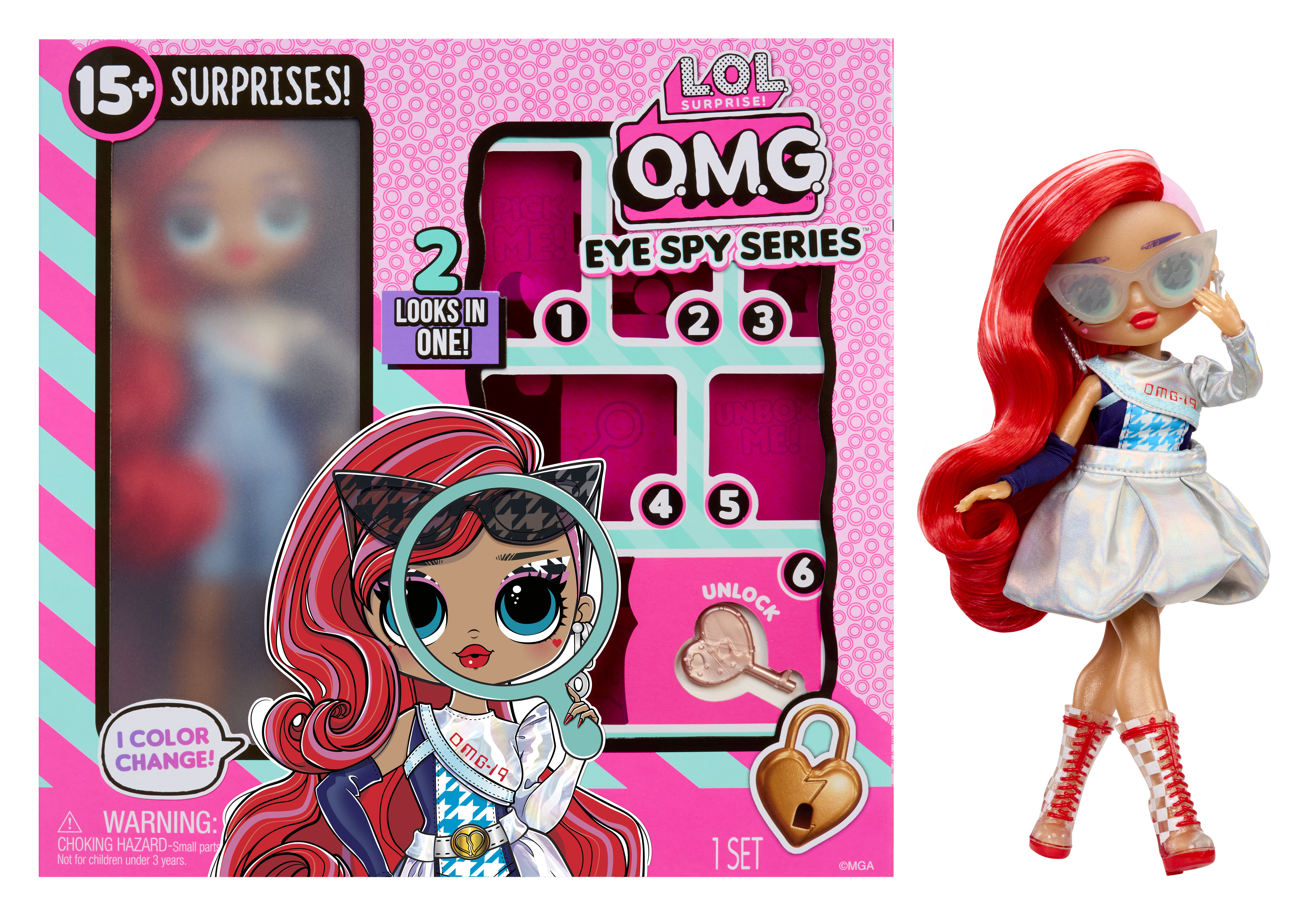 L.O.L. Surprise OMG Eye Spy - Spy, Puppe