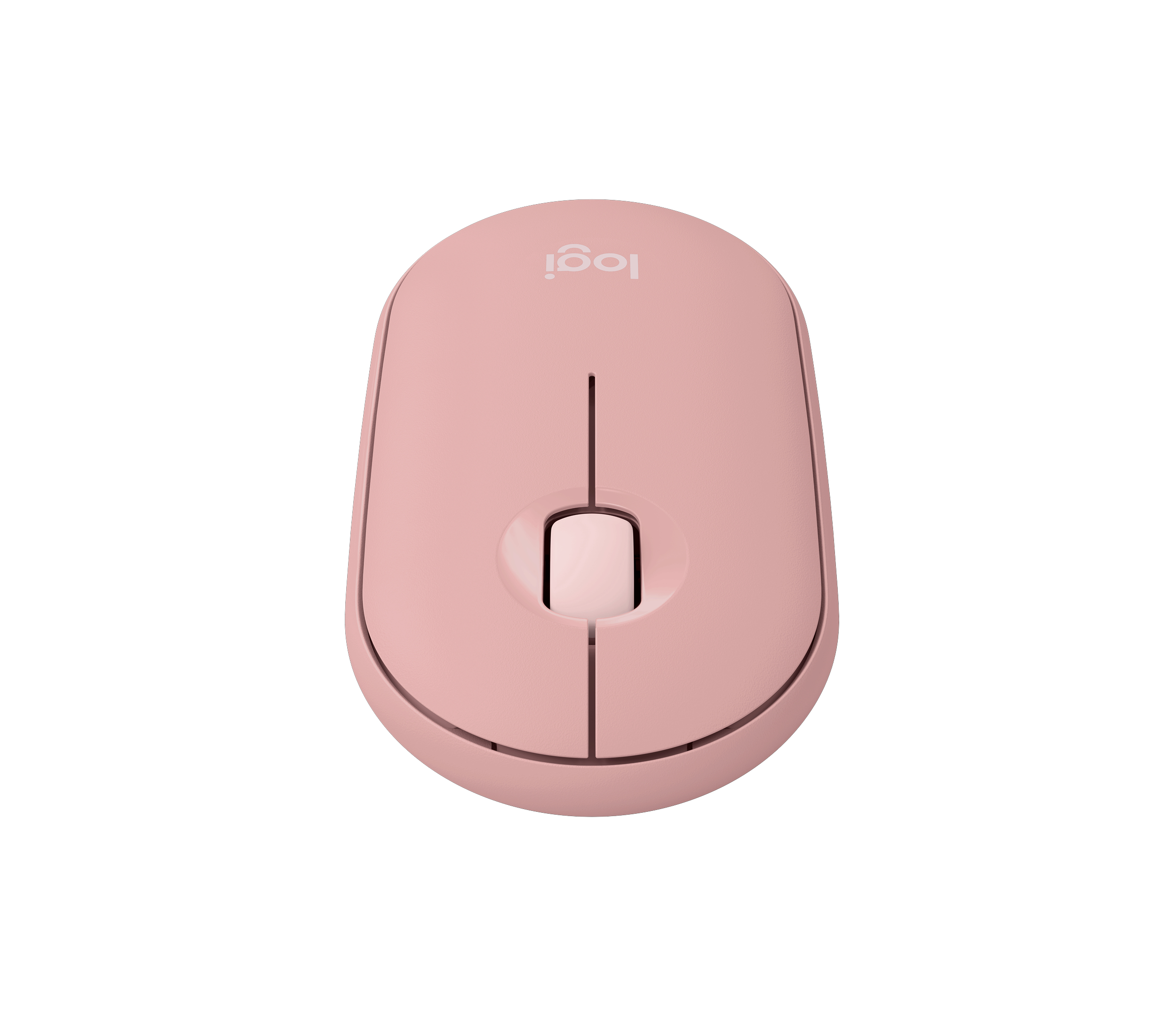 LOGITECH Pebble Mouse 2 M350s Mouse optical 3 buttons wireless Bluetooth 5.2 LE tonal rose
