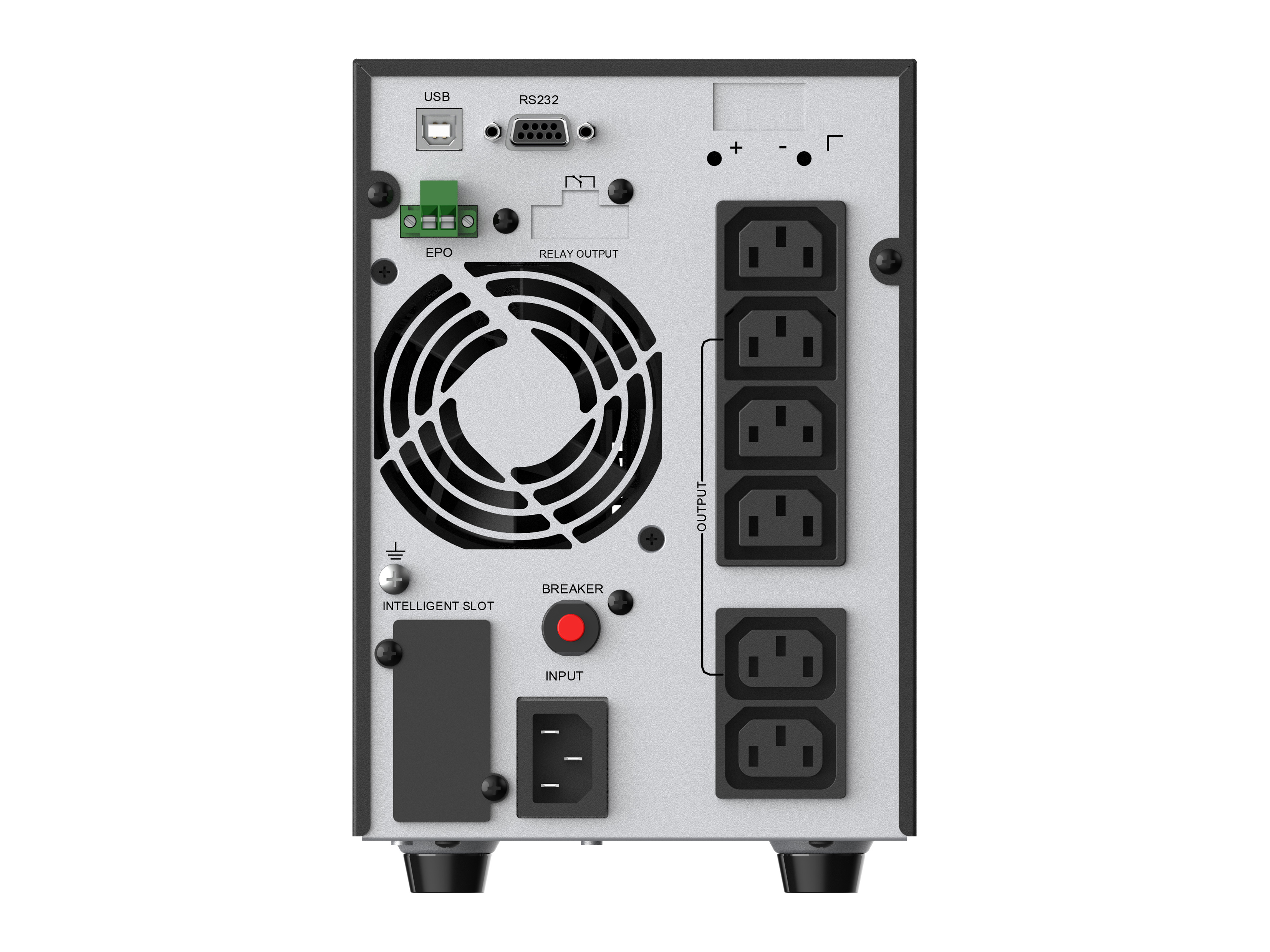 CONCEPTRONIC USV 2000VA/1800W/6xIEC/HID USB/+Online Tower sw
