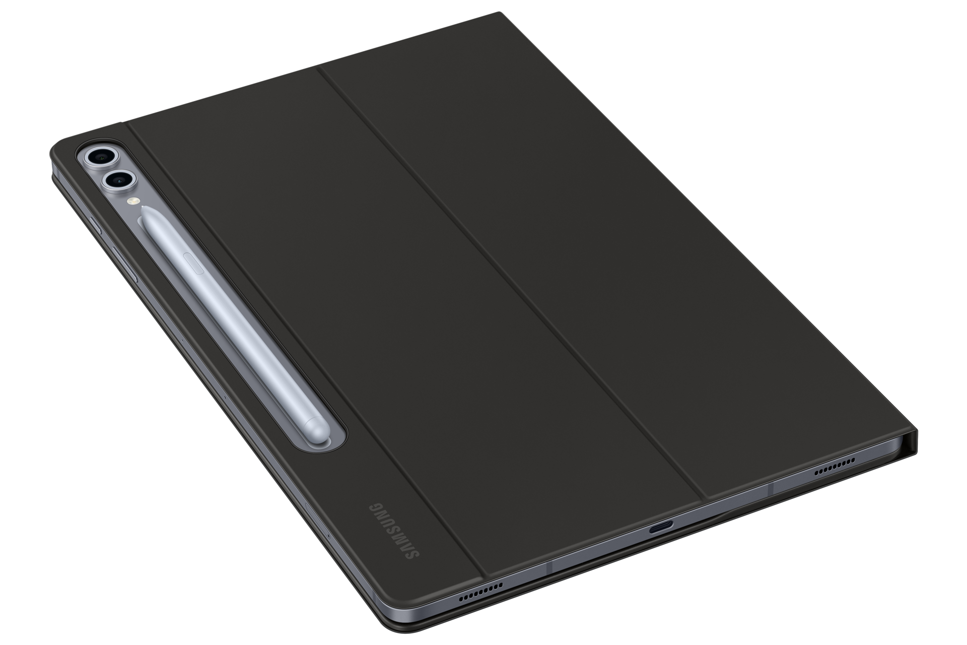 SAMSUNG Book Cover Keyboard Slim für Galaxy Tab S10+ Tab S9+ Tab S9 FE+ Black