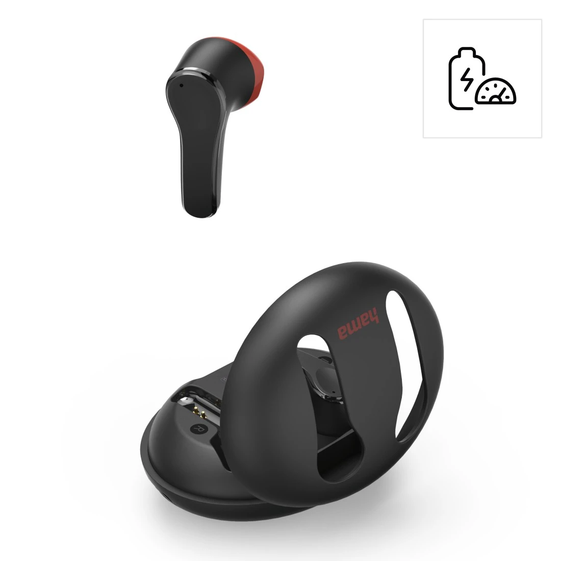 hama Spirit Unchained In-Ear-Kopfhörer schwarz