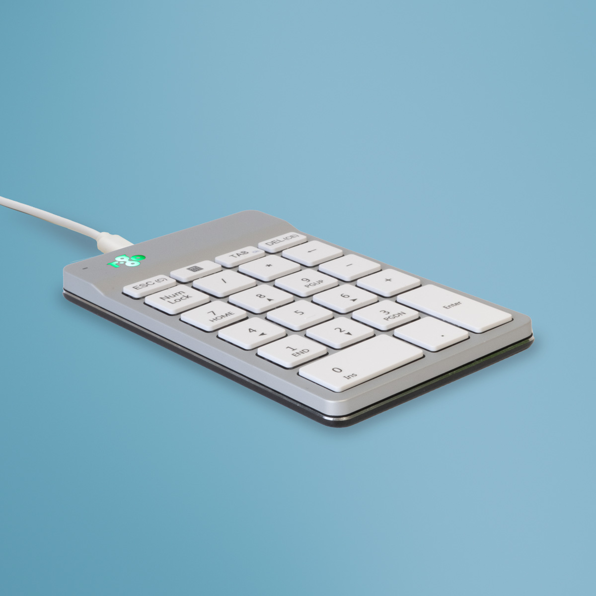 R-Go Nummernblock Numpad Break verkabelt weiß