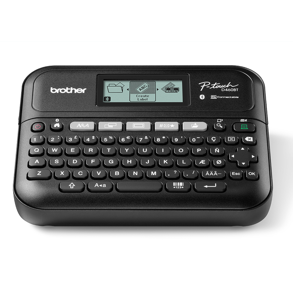 brother P-touch D460BTVP Beschriftungsgerät schwarz