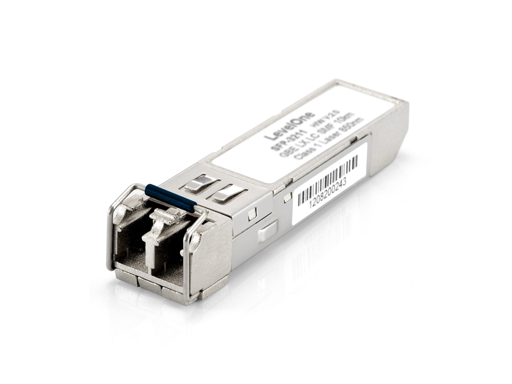 LevelOne SFP Transceiver 1.25Gbps SM Duplex LC 1310nm 20km