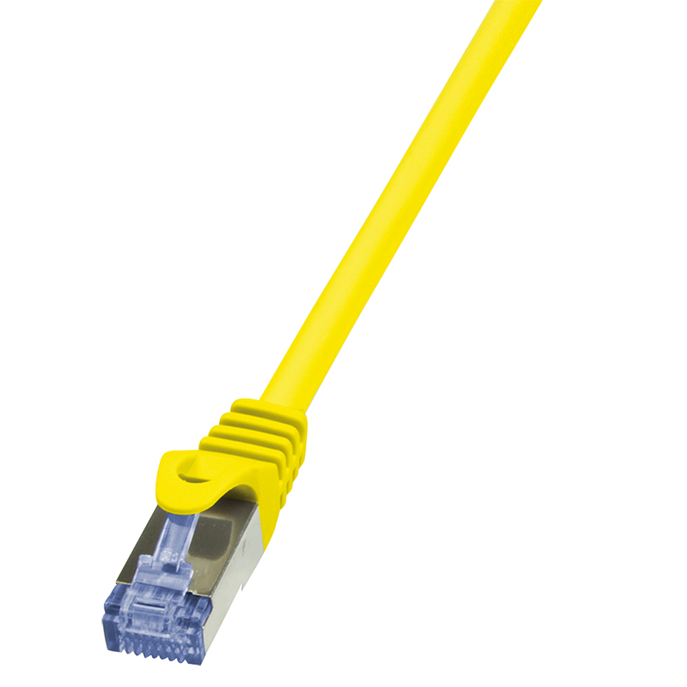 Kabel Patchkabel CAT. 6A 1m LogiLink gelb (CQ3037S)