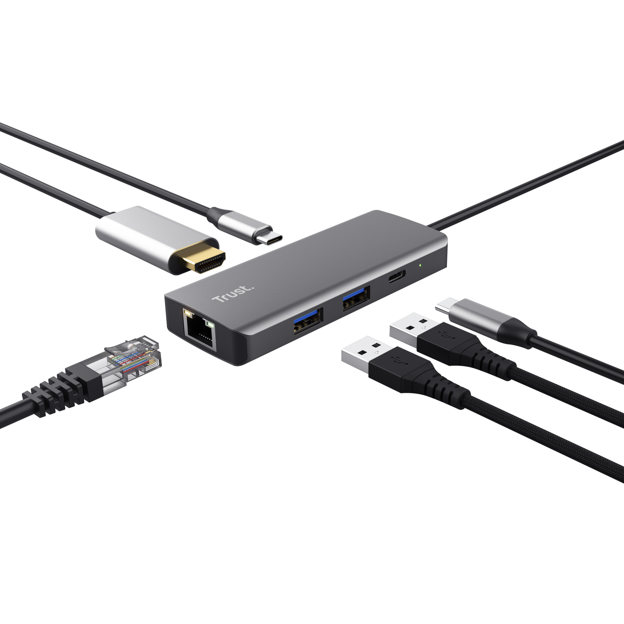 DALYX 6-IN-1 MULTIPORT ADAPTER