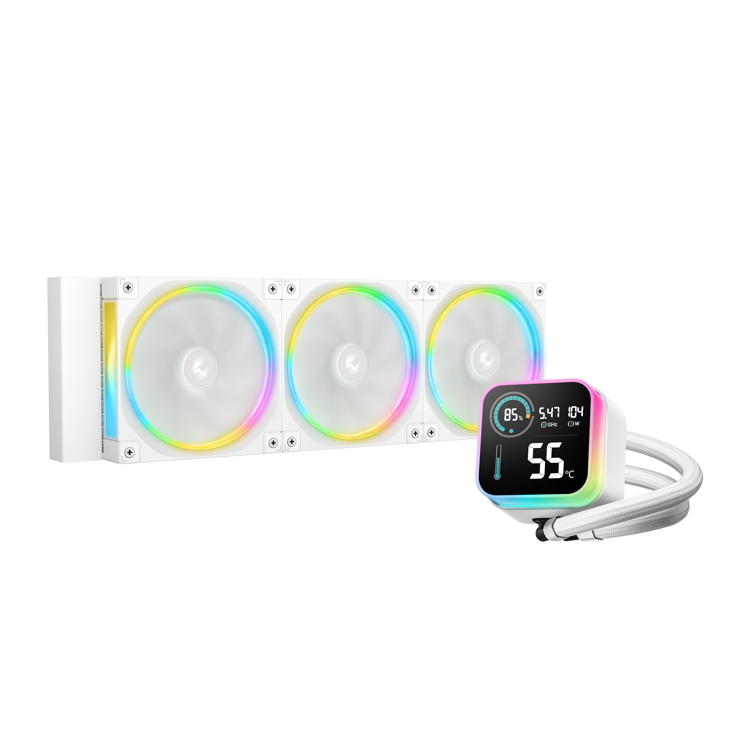 LQ360 ULTRA ARGB WH, Wasserkühlung
